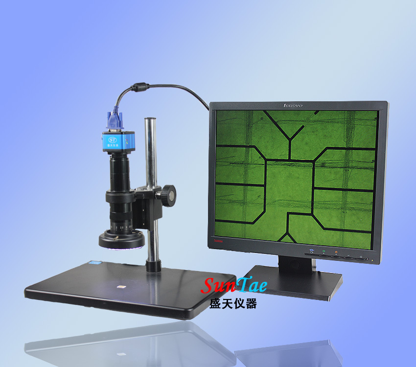 供应 工业电子产品检测显微镜,连接显示器,720x放大,高清放大