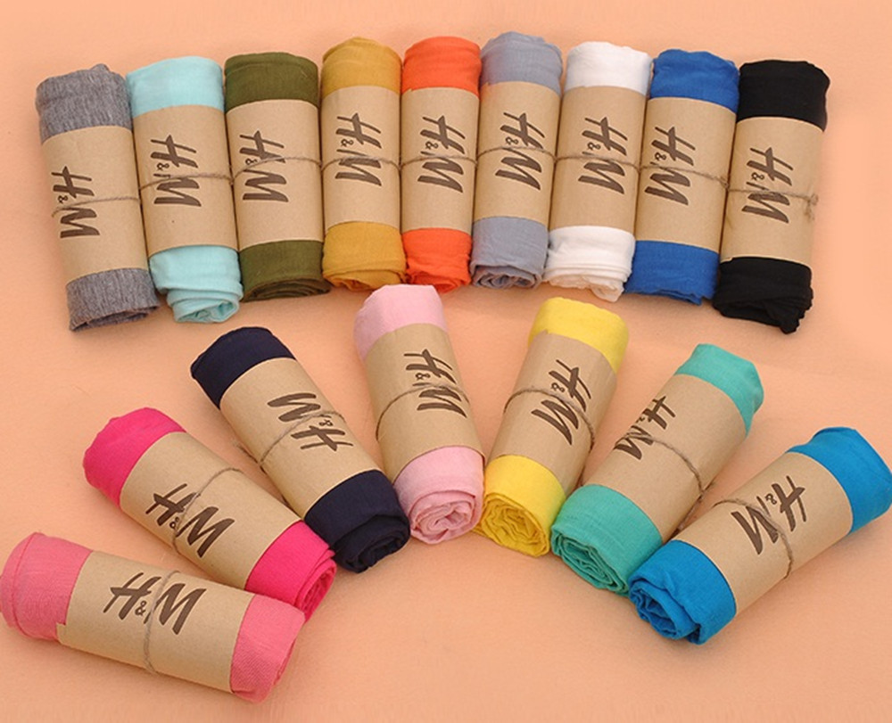 韩版<em>女装</em>秋冬季糖果色紧身莫代尔全棉HM<em>打底</em>