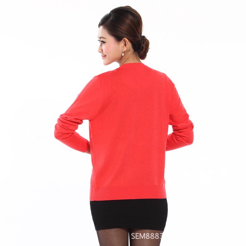 【丝尔曼女装精品毛衣时尚休闲<em>春秋</em>款女装<em>开衫</em>