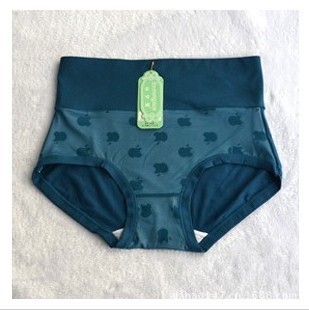网纱苹果高腰收腹<em>女内裤莫代尔全棉</em>女士<em>内裤</em>大
