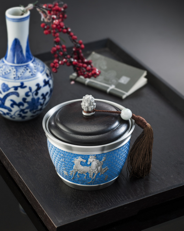 锦绣前程茶叶罐