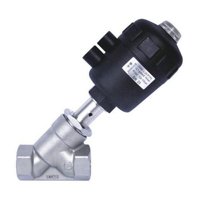 【角座阀厂家专业生产J611W型气动活塞角阀