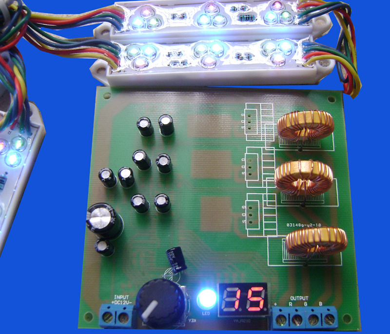 调光、调色器-三路PWM调光器数显调光器恒流