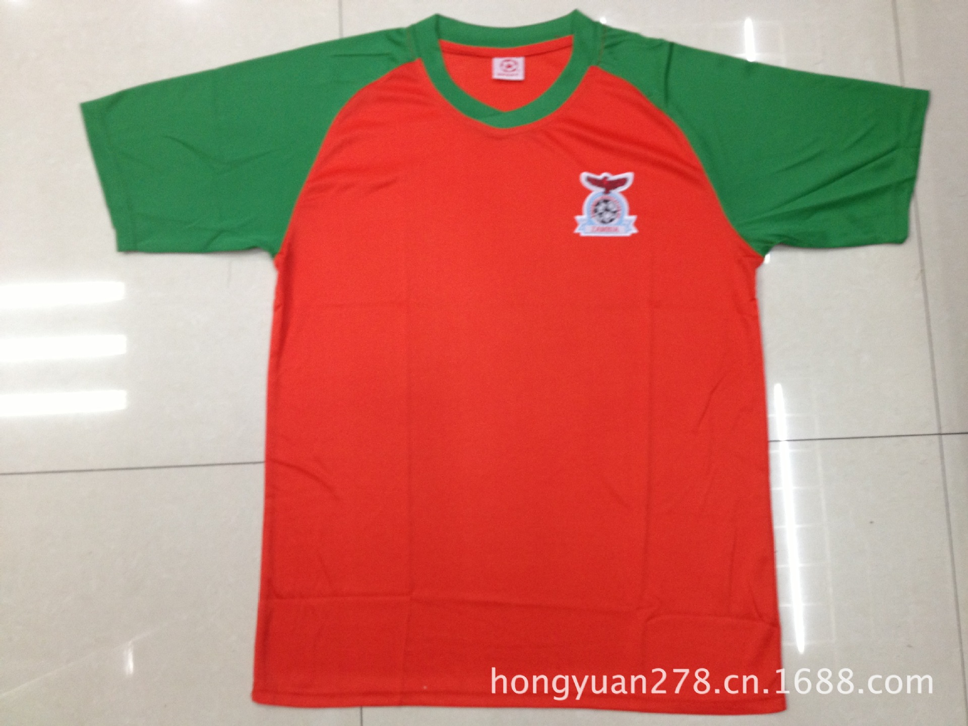 足球服-厂家直销球队外贸欧码休闲赞比亚足球