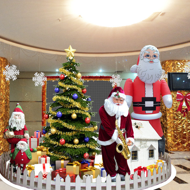 【商场圣诞装饰 大型圣诞树 圣诞节装饰 商城购