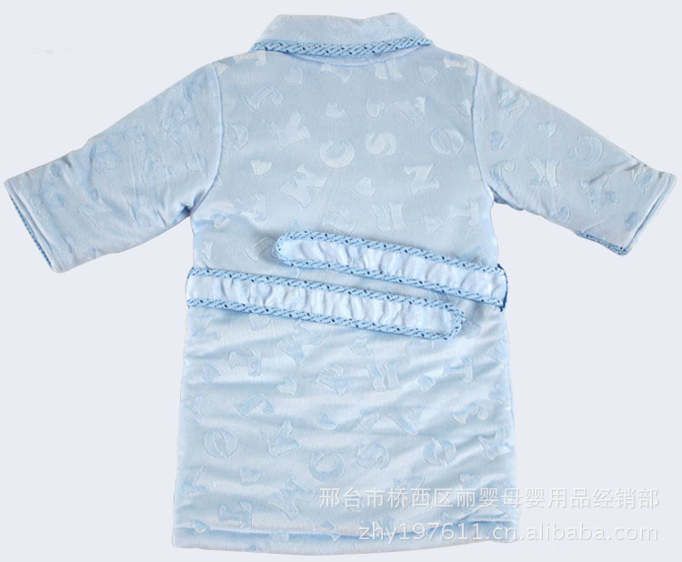 8306 婴儿<em>加棉</em>长袍<em>纯棉</em>宝宝秋冬<em>睡衣</em> 优质婴幼