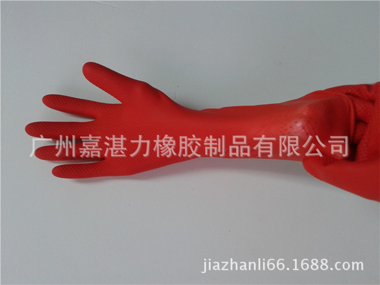 净牌家用红色手套 (25)