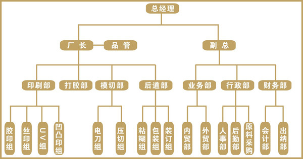 公司組織機構圖
