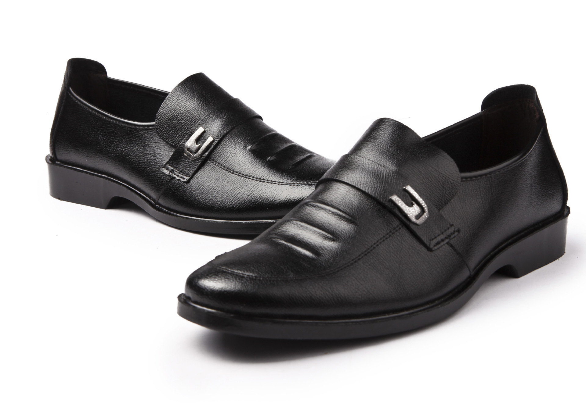厂家直销 蒙古公牛皮鞋 最新款式 男士真皮鞋休