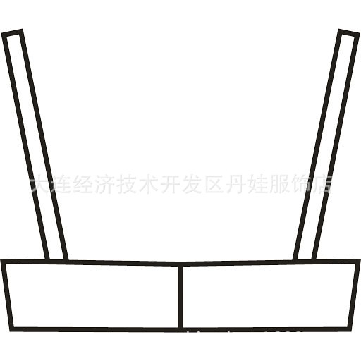 背部直線圖標