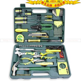 胜达58件电工工具套装组合 家用五金工具组套 车载工具箱 批发