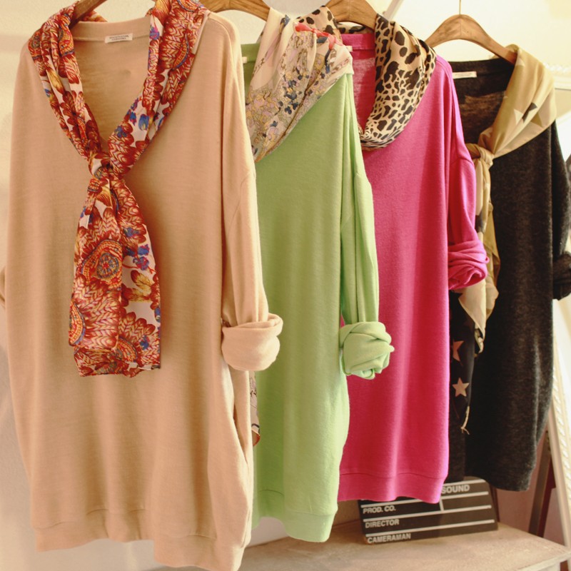 2013秋冬新款 <em>长款宽松</em>羊毛长袖丝巾围巾<em>搭配</em>