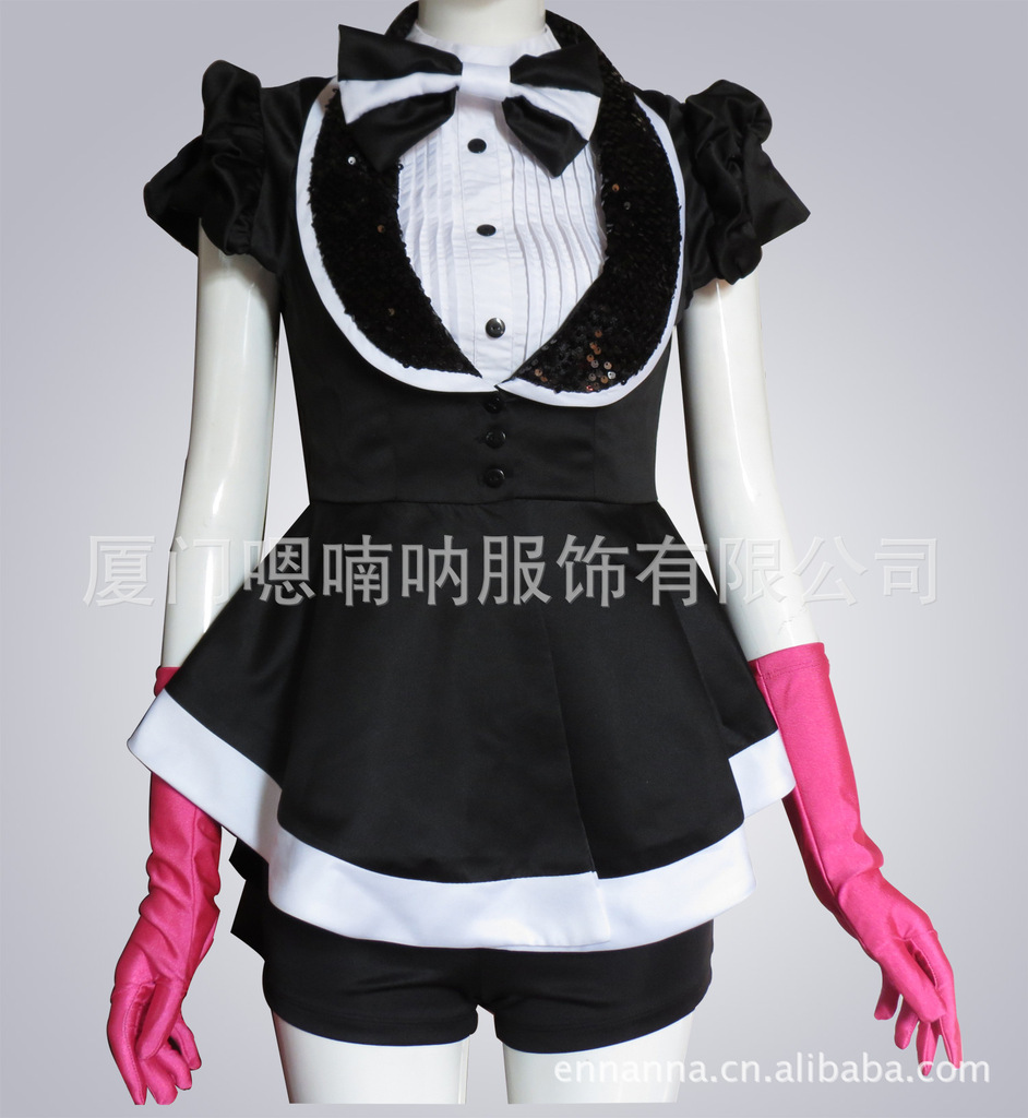 <em>少女时代</em>同款打歌服爵士舞演出<em>服装</em>啦啦队操服