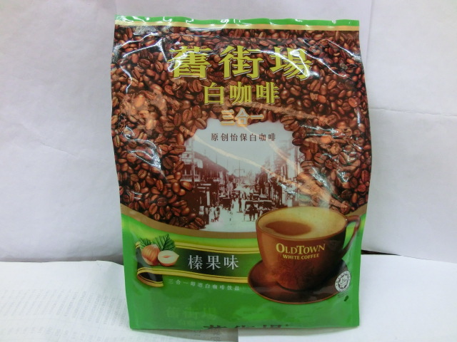 马来西亚进口白咖啡 旧街场白咖啡 原味3合1速溶咖啡480克/袋5味