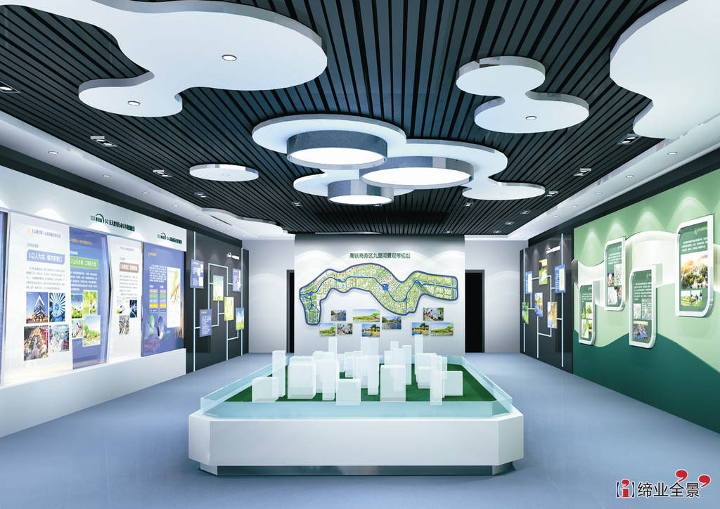 专注展厅设计18年 无锡锡东新城规划展示馆整