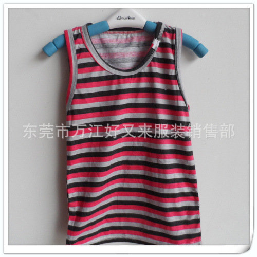 【<em>5元</em>童装<em>批发</em> 库存<em>儿童</em>背心T恤 夏天卡通无袖