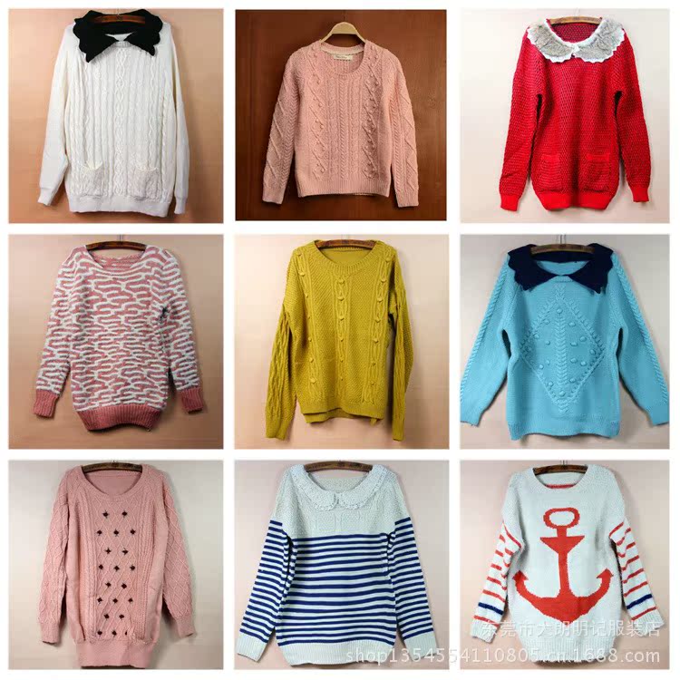 <em>批发</em>采购女式<em>毛衣</em>-库存低价清仓<em>加厚毛衣批发</em>