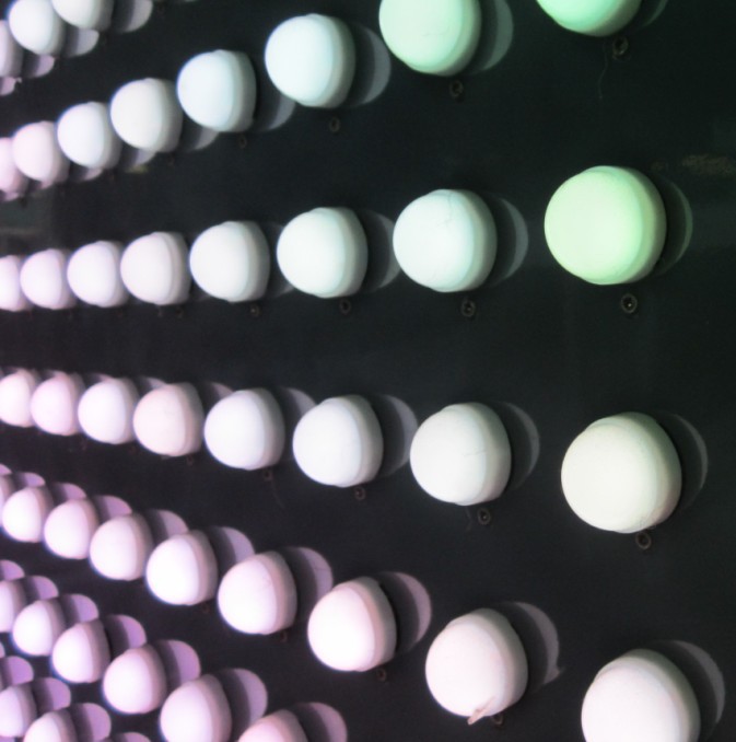 5cm全彩点光源点亮