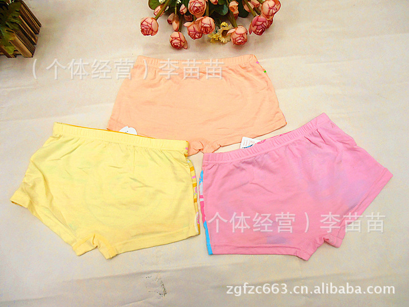 儿童内裤<em>女童</em>内裤批发 爱念卡通<em>女童四角裤</em> 女