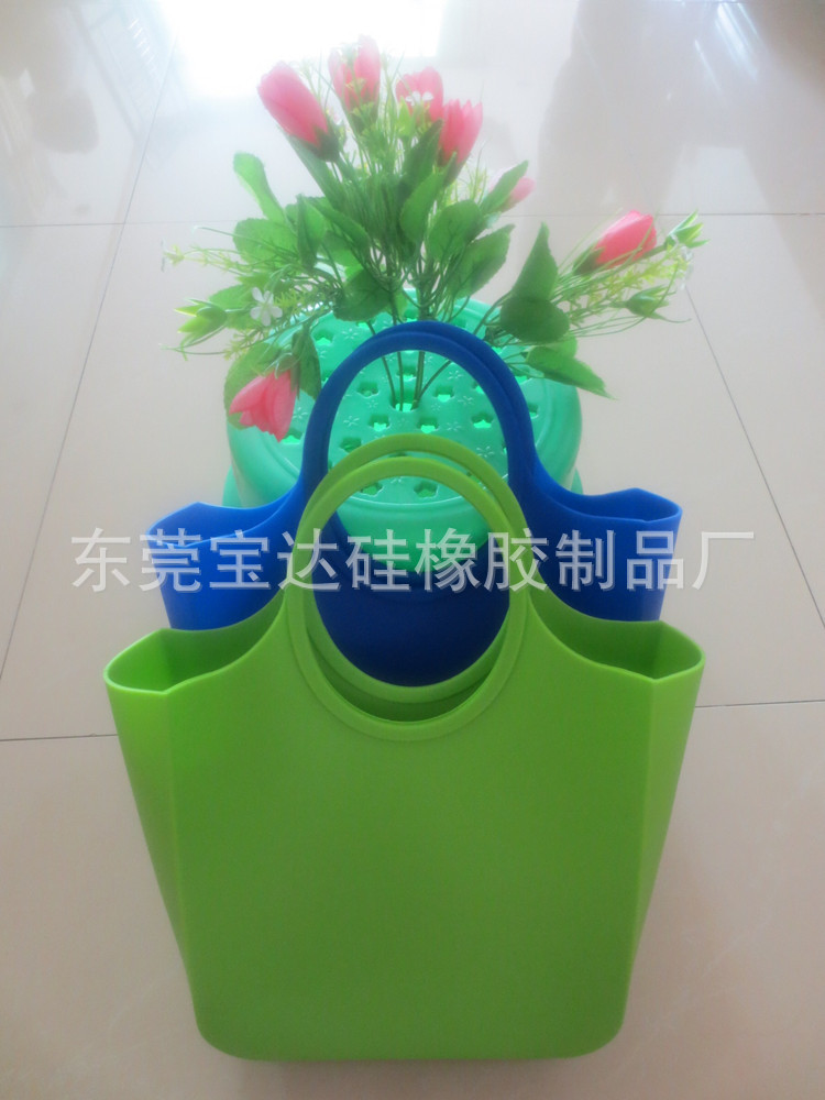 新款矽膠單肩女包 手提包