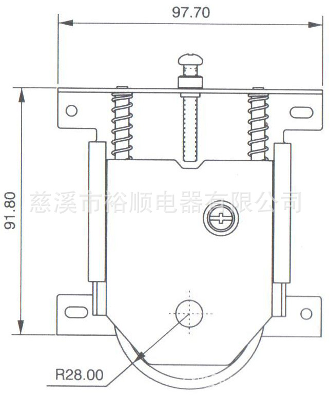 下滑轮