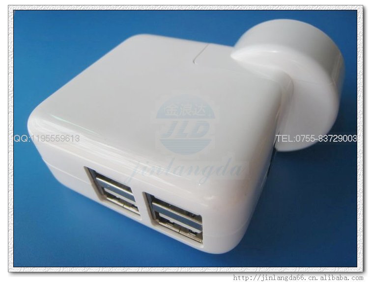 精仿蘋果二代4USB充電器