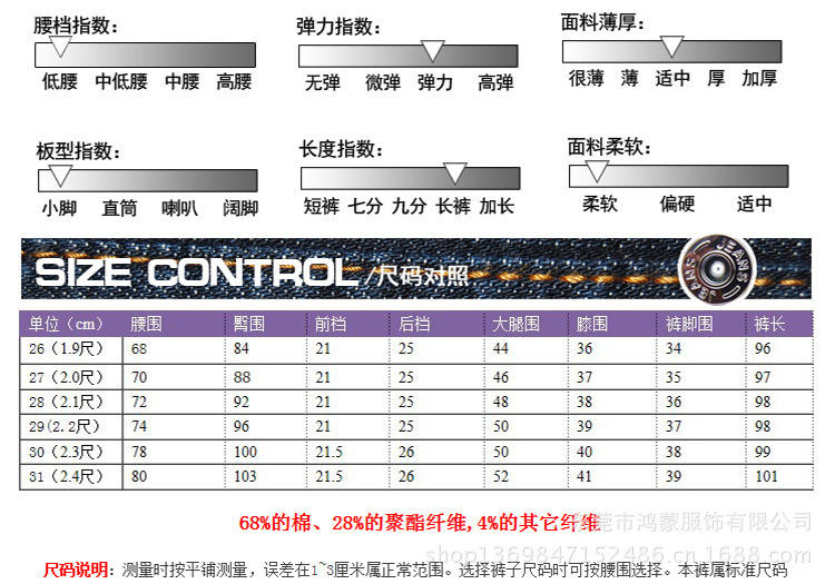 通用尺码表 (3)