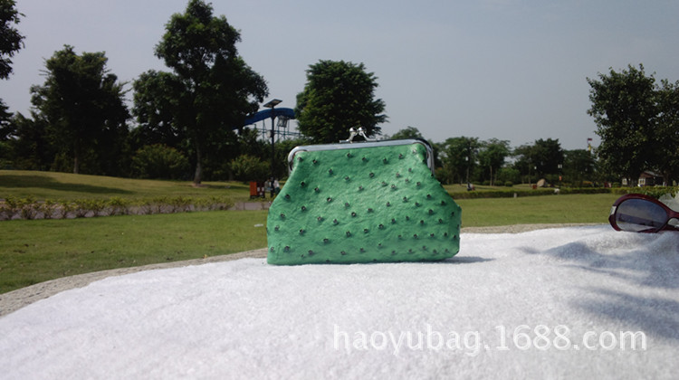 鴕鳥紋綠色詳情