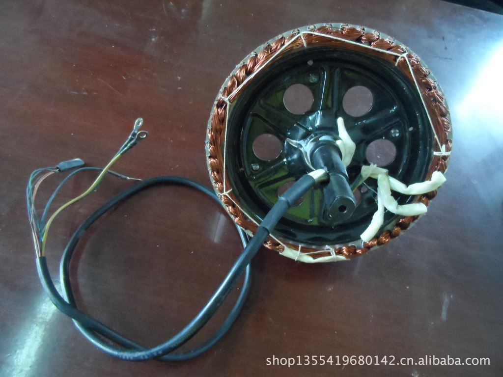 电摩轴电机铁芯-500W