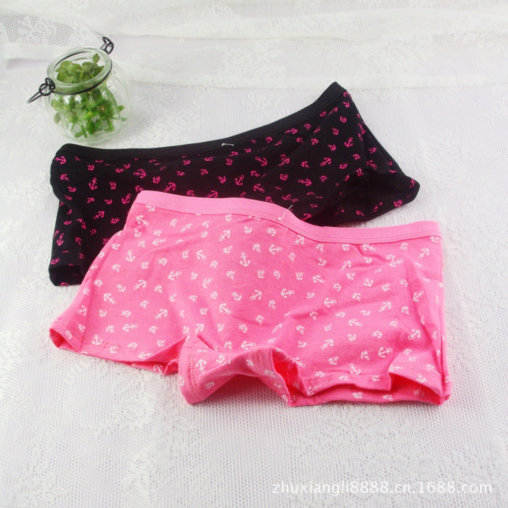 淘宝爆款 小情绪<em>纯棉</em>小<em>平角女士内裤</em>裤 可爱少