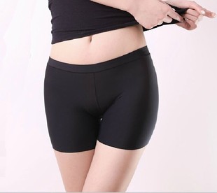 <em>内裤</em>-批发<em>女士紧身</em>提臀打底裤 防走光三分裤 打