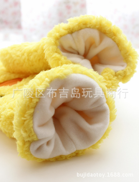 黃鴨熱水袋手套7
