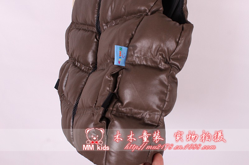 【外贸童装童装批发 simly两面穿<em>儿童立领棉马</em>
