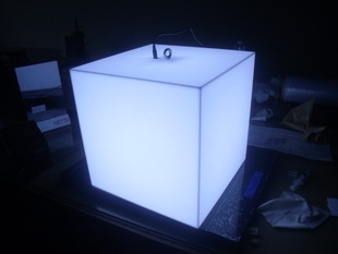亚克力发光空白灯箱,led灯箱,白色灯箱,悬挂吊灯箱