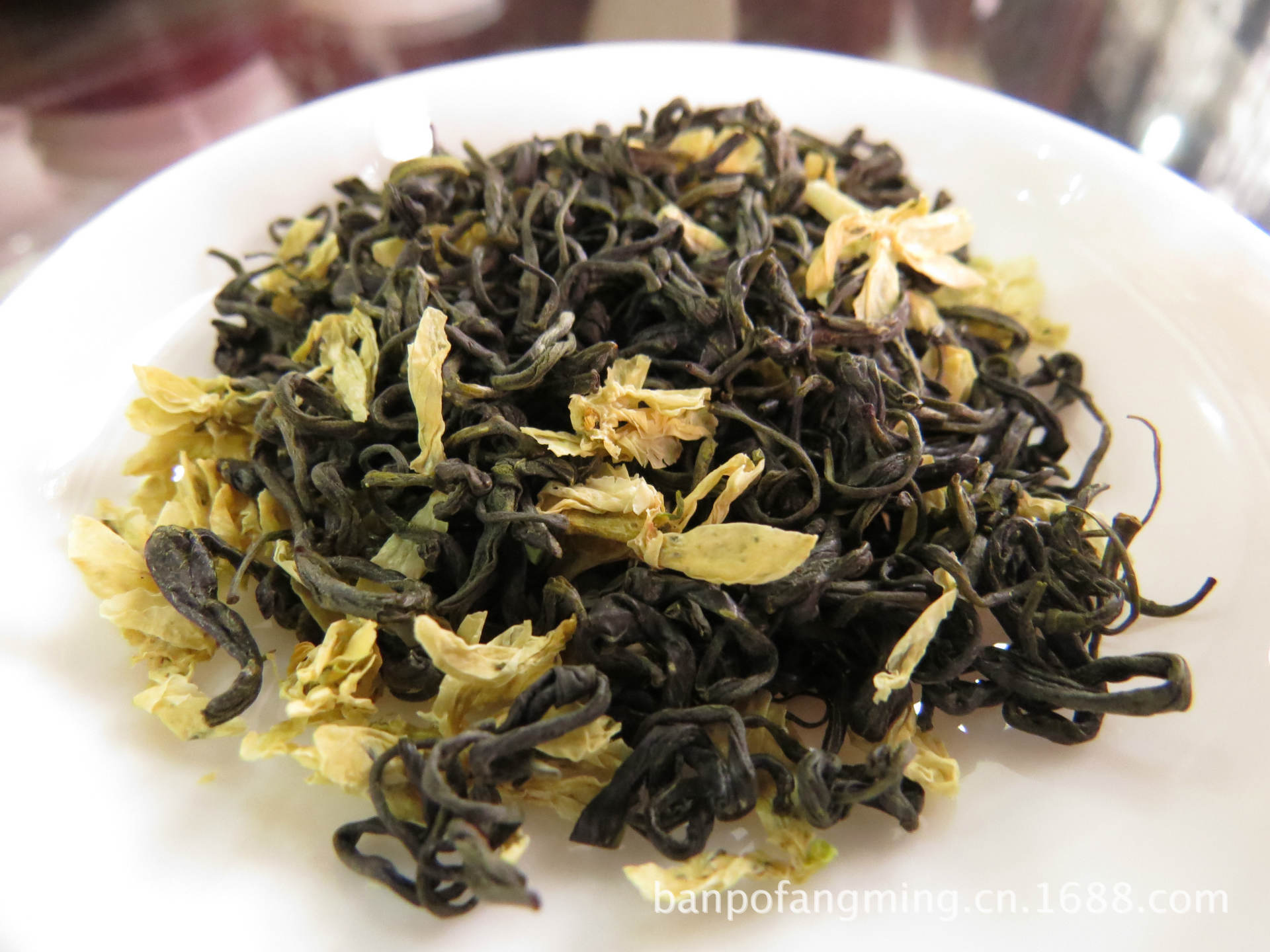 【散装苿莉花茶批发包邮 碧潭飘雪蒙顶山花毛