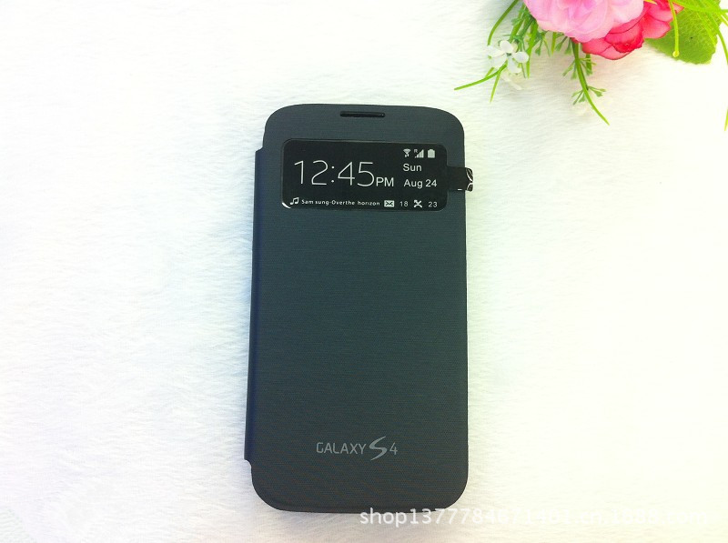 【工厂直销】精仿i9500手机电池盖皮套