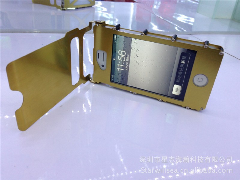 手机保护套-手机金属壳供应 苹果4S 钢铁侠18