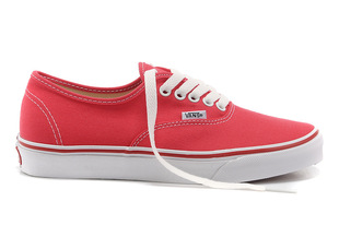 2014新款包邮万斯正品 经典款 红色万斯女鞋帆布鞋 万斯滑板鞋