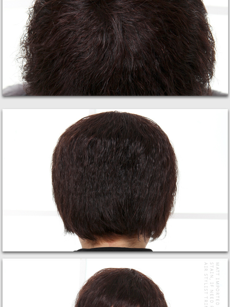 批发采购假发-美蝶 <em>中老年头发</em> 新款女士真人发