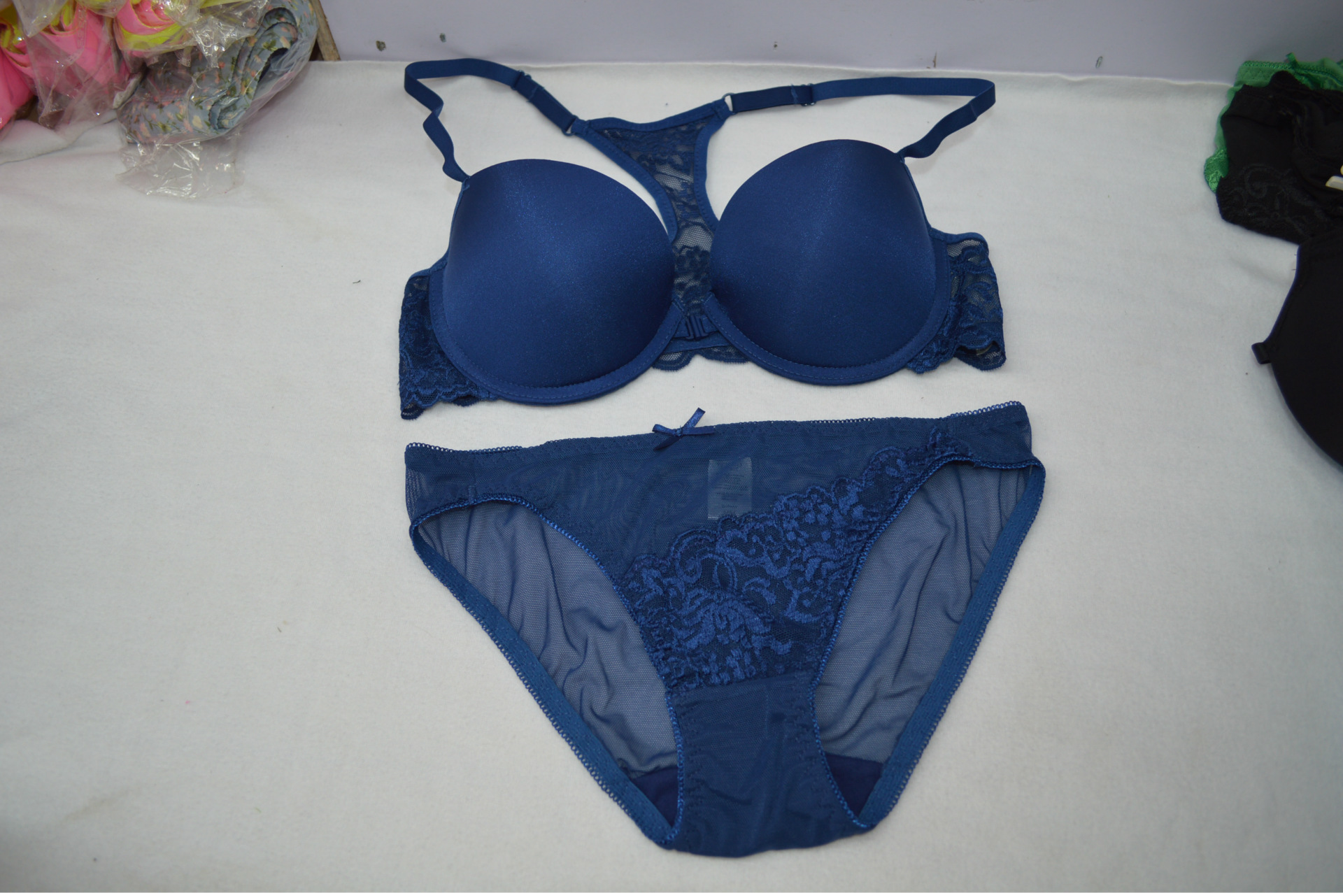 新款一线品牌 高端Y<em>型前扣美背</em>外贸<em>内衣</em> 蕾丝