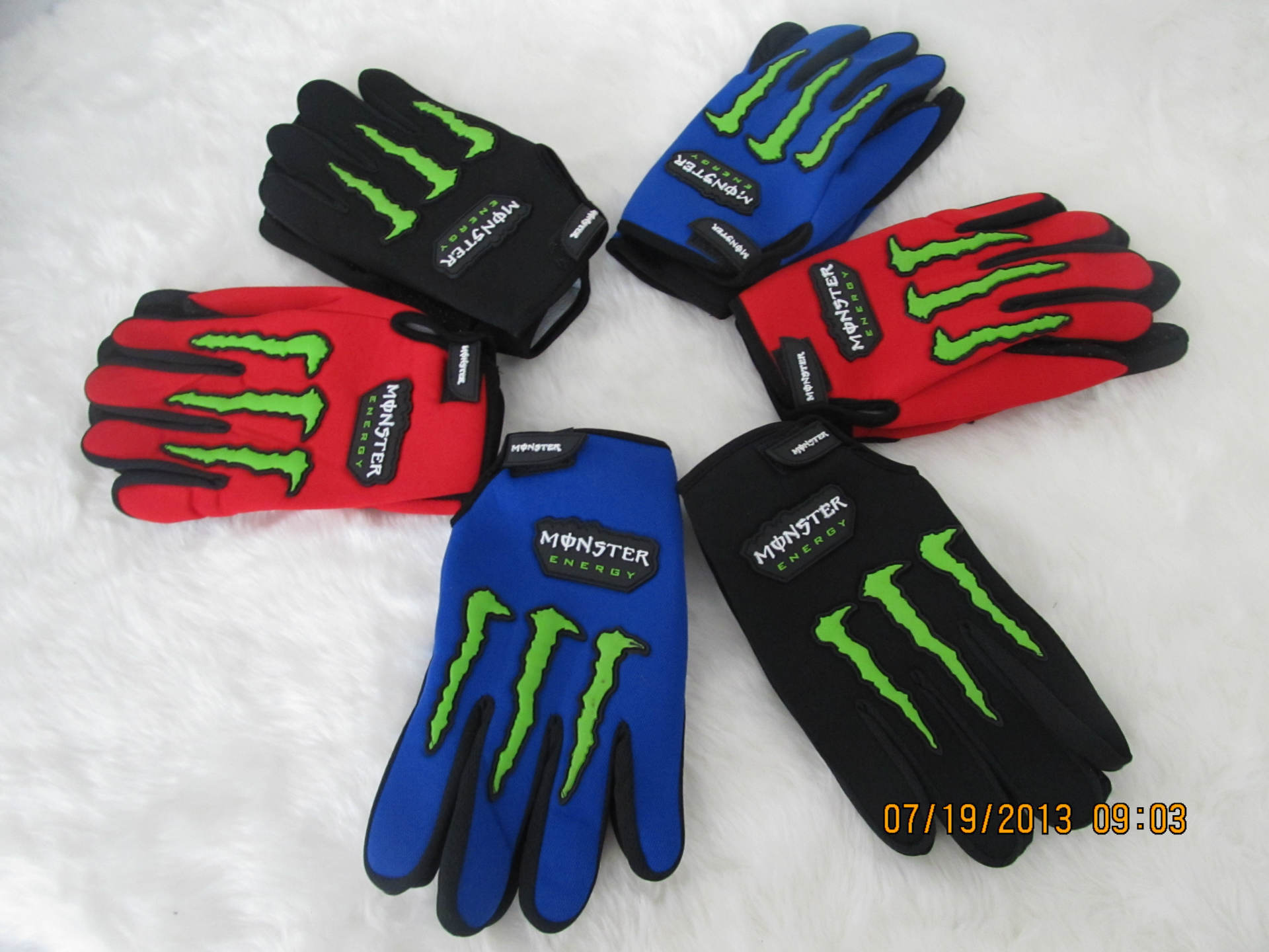 【正品MONSTER夏季 越野车赛车摩托车手套 运动户外透气全指手套】价格,厂家,图片,,乐清市飞翔摩配有限公司-马可波罗网