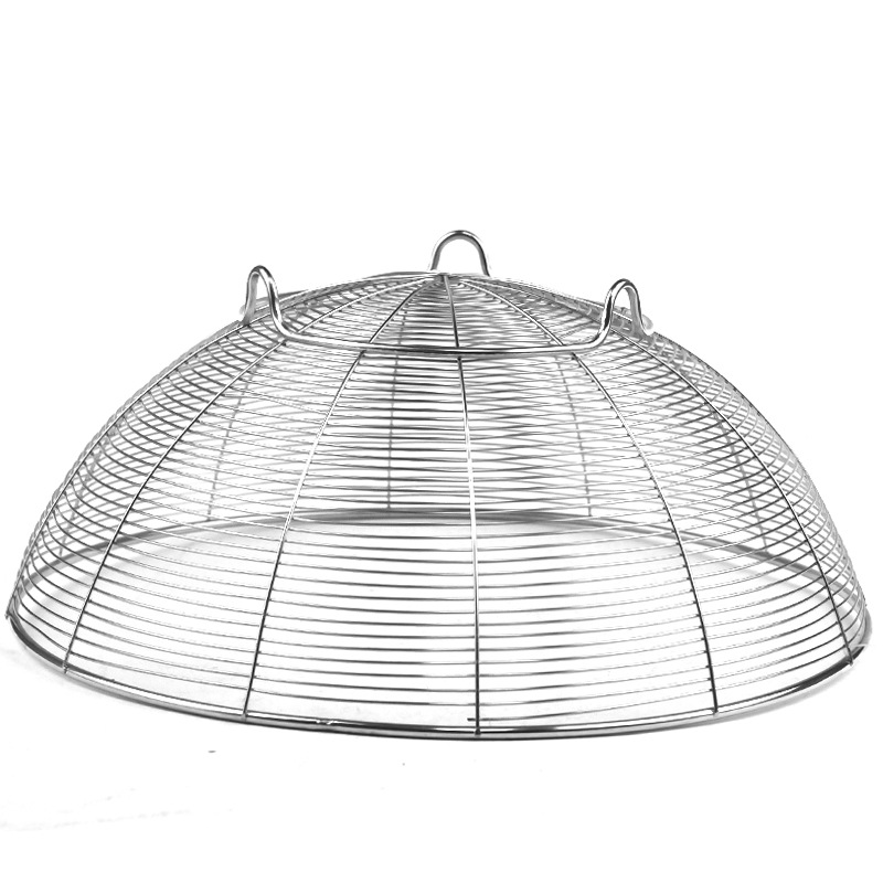 庆展22cm不锈钢果菜筛K10-1 漏篮 洗菜篮 加深