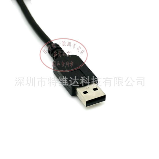 电脑连接线-带螺丝孔 可固定 USB2延长线 US