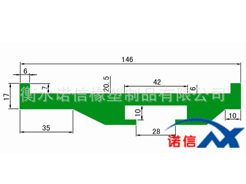 护栏垫条