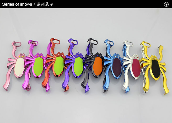 【厂家直销 爆款蜘蛛造型卡通手机壳 创意苹果