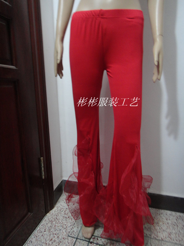 【新款肚皮舞练习裤舞蹈裤 <em>广场舞</em>印度舞裤子