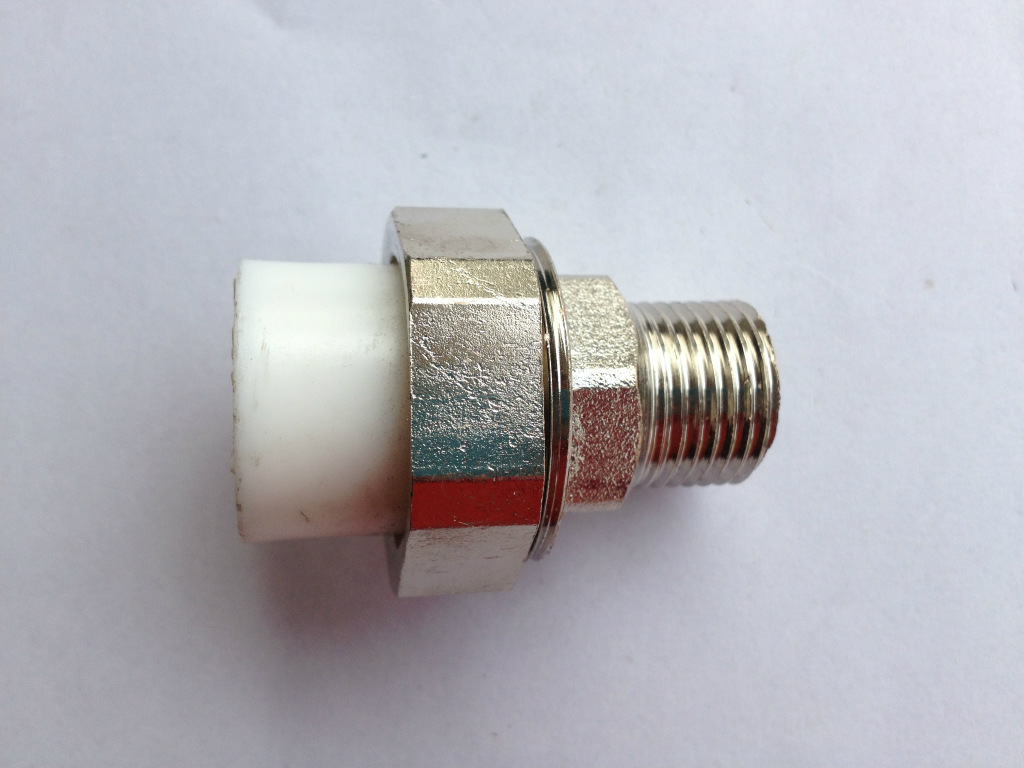 【梅花PPR铁活接 双头PPR活接头 铁活接 内外