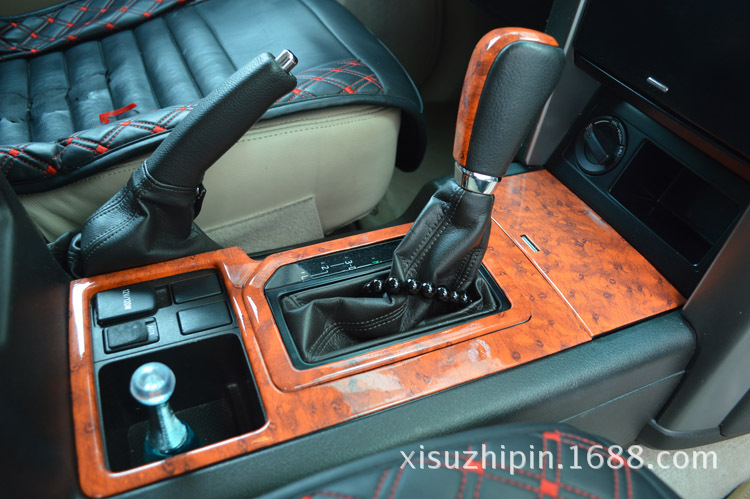 【丰田普拉多桃木内饰,10款霸道中控内饰10件