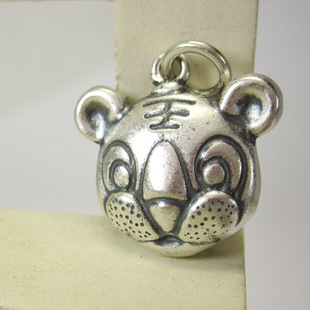 批发采购饰品配件-S990足银配件 超萌小老虎 