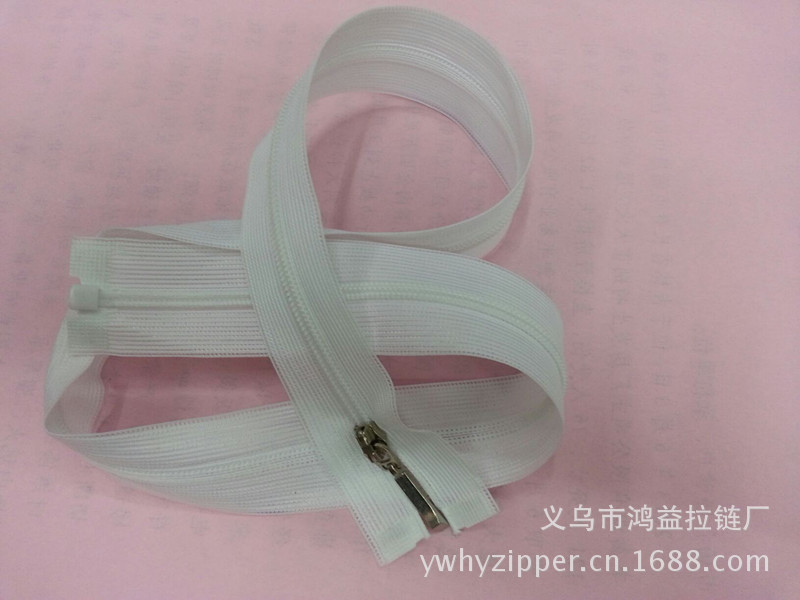 3#丝边开口拉链